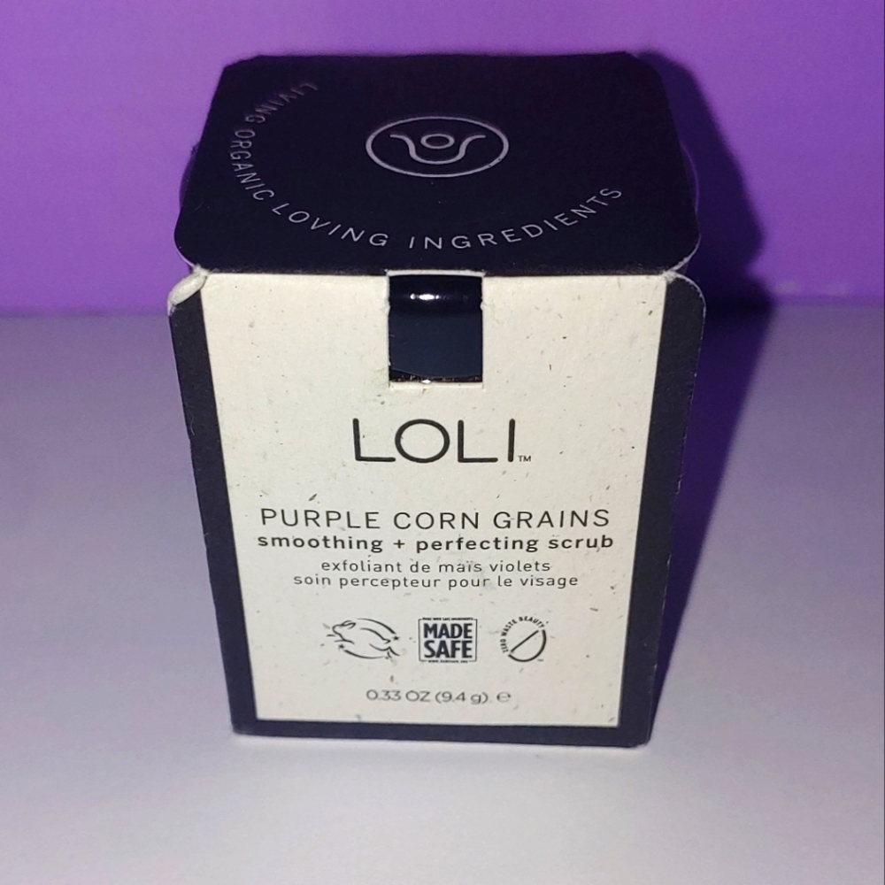 $5 Purple Corn Grains Smoothing + Perfecting Scrub LOLI Beauty